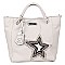 GLITZY BRONA STAR TOTE BAG