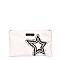 GLITZY BRONA STAR PATCH CROSS BODY