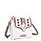 BUCKLED ELERI CROSS BODY BAG