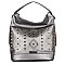 STUDDED MORRIGAN HOBO BAG