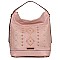 STUDDED MORRIGAN HOBO BAG