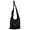 Bohemian Handicrafts Butterfly Crossbody Bucket Bag
