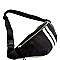 Center Striped Fashion Fanny Pack MH-PB6983