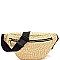 Woven Straw Fashion Fanny Pack