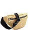 Woven Straw Fashion Fanny Pack