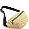 Woven Straw Fashion Fanny Pack