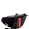 Color Block Striped Nylon Fashion Fanny Pack  MH-PB7031