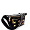 Animal Stud Accent Fashion Fanny Belt Bag MH-PB7052