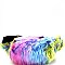 Multi Color Faux-Fur Oversized Fanny Pack MH-PB7111