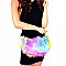 Multi Color Faux-Fur Oversized Fanny Pack MH-PB7111