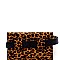 Chain Accent Leopard Print Slim Fanny Pack MH-PB7310