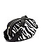 Faux-Fur Zebra Print Round Fanny Pack Belt Bag MH-PB7338