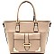 PD6167-LP Hardware Pocket Accent Saffiano 2 Way Tote