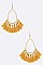 TEARDROP TASSEL EARRINGS
