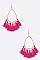 TEARDROP TASSEL EARRINGS