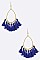 TEARDROP TASSEL EARRINGS