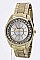 Trendy Chanel Set Crystal Bezel Fashion Bracelet Watch LA 08-LDM1112