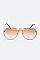 Pack of 12 Rhinestones Aviator Bee Accent Gradient Sunglasses