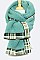 PLAID Edge SCARF BLANKET SHAWL