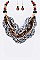 OVERLAPPING ENAMEL COLLAR NECKLACE