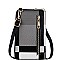 PLAID CELLPHONE HOLDER/WALLET CROSS BODY