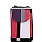 PLAID CELLPHONE HOLDER/WALLET CROSS BODY