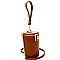 Wrist Handle Accent Barrel-Shaped Shoulder Bag MH-PL0266