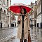 Automatic Plaid Umbrella