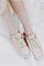 Crystal Accent Lace Ankle Socks LA-ESA7073