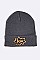 Trendy POW Sequins Patch Iconic Beanie LA-MKH3516P