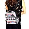 PP6542-LP Tribal Design Sequin Fashion Backpack