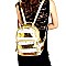 PP6543-LP Striped Sequin Fashion Backpack