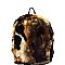 PP6602-LP Multi Color Faux-Fur Fashion Backpack