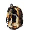 PP6602-LP Multi Color Faux-Fur Fashion Backpack