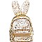 PP6605-LP Unique Bunny Ear Sequin Flashy Fashion Backpack
