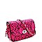 STYLISH SNAKE PRINT CROSS BODY BAG