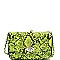 STYLISH SNAKE PRINT CROSS BODY BAG