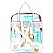 MH-PP6726 Hologram Transparent Clear Fashion Backpack Multi