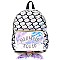 Mermaid Theme Sequin Novelty Backpack
