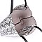 Snake Print 2 in 1 Tall Shopper Tote MH-PP6866