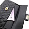 Turn-Lock Quilted Large Tote
