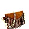 Fringed 2-Way Fanny Pack  MH-PB7268