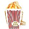 PPC3292-LP Popcorn Box Theme Novelty Cross Body