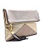 PPC3924-LP Color-block Flap Clutch Bag