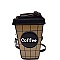 PPC5235-LP Coffee cut theme Novelty Cross Body