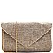 PPC5277-LP Linen Envelope Clutch