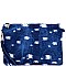 PPC5447-LP Distressed Denim Clutch Cross Body