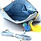PPC5472-LP  Tread Tassel Accent Embroidery Ethnic Denim Clutch Cross Body