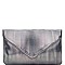 PPC5604-LP Iridescent Metallic Envelope Clutch