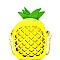 PPC5657 -LP Pineapple Figure 2 in 1 Novelty Cross Body Yellow